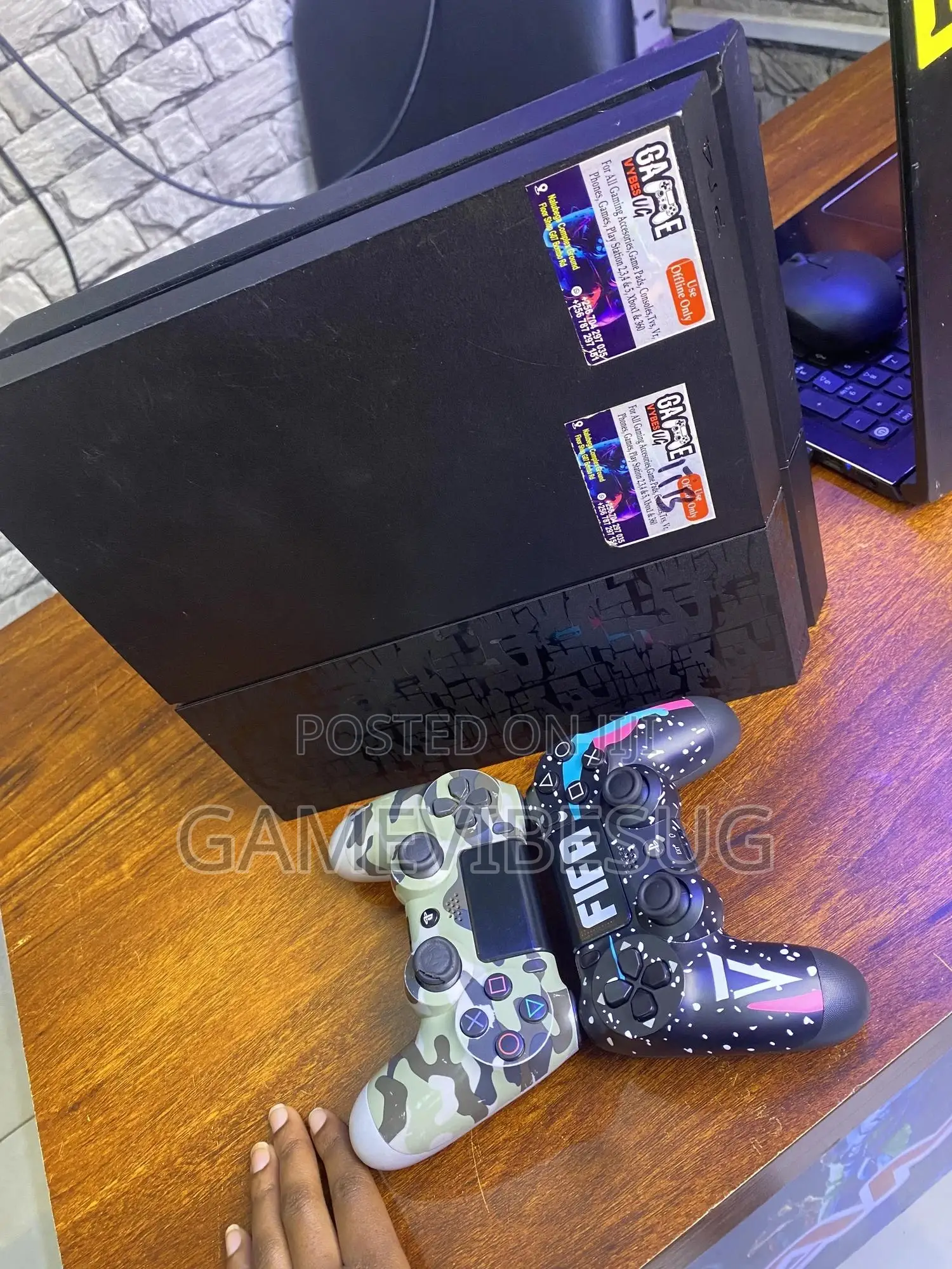 Black Ps4 Machine