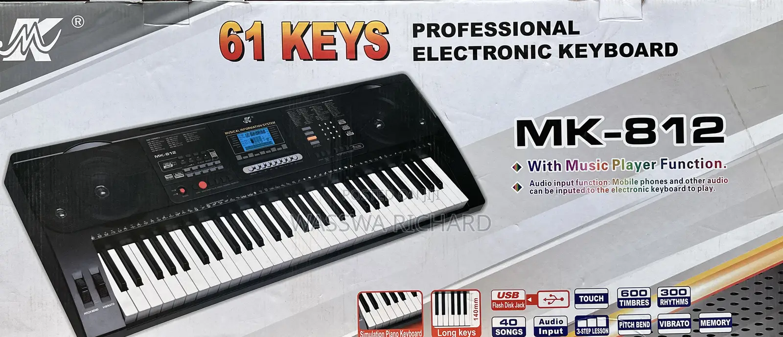 Professional Electronic Keyboard Mk- 812