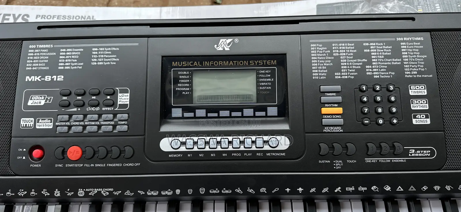 Professional Electronic Keyboard Mk- 812