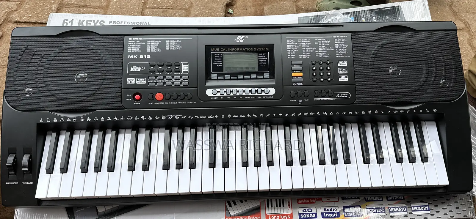 Professional Electronic Keyboard Mk- 812