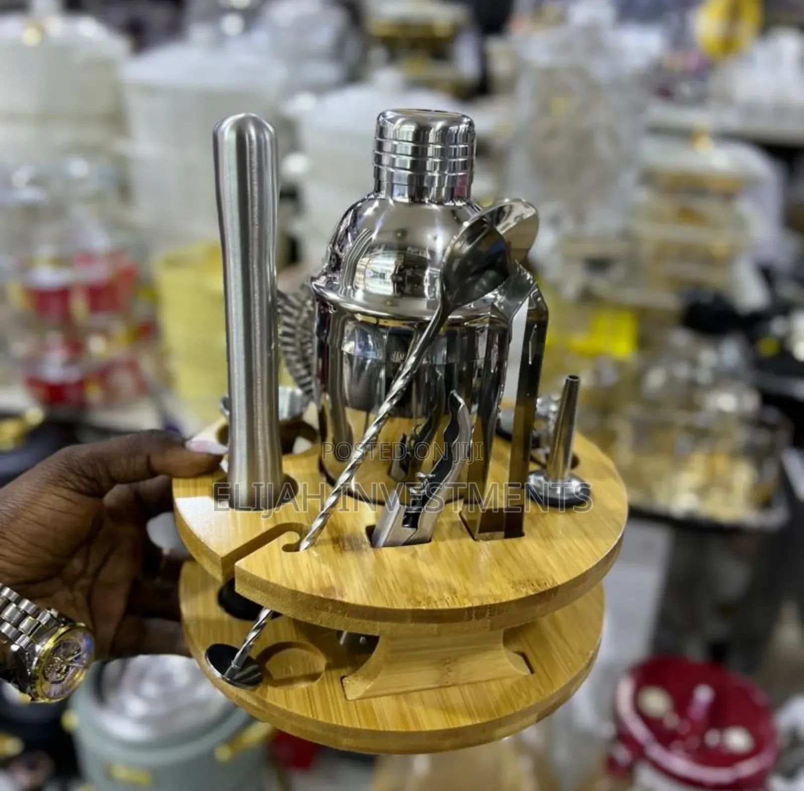 Stock Harbor 12 Piece Mixology Bartender Kit With Stand