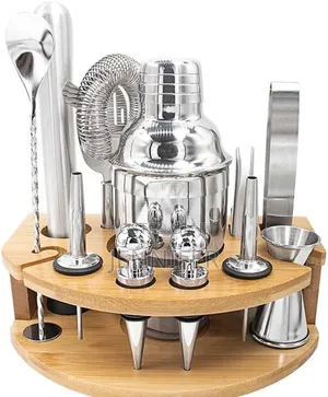 Stock Harbor 12 Piece Mixology Bartender Kit With Stand