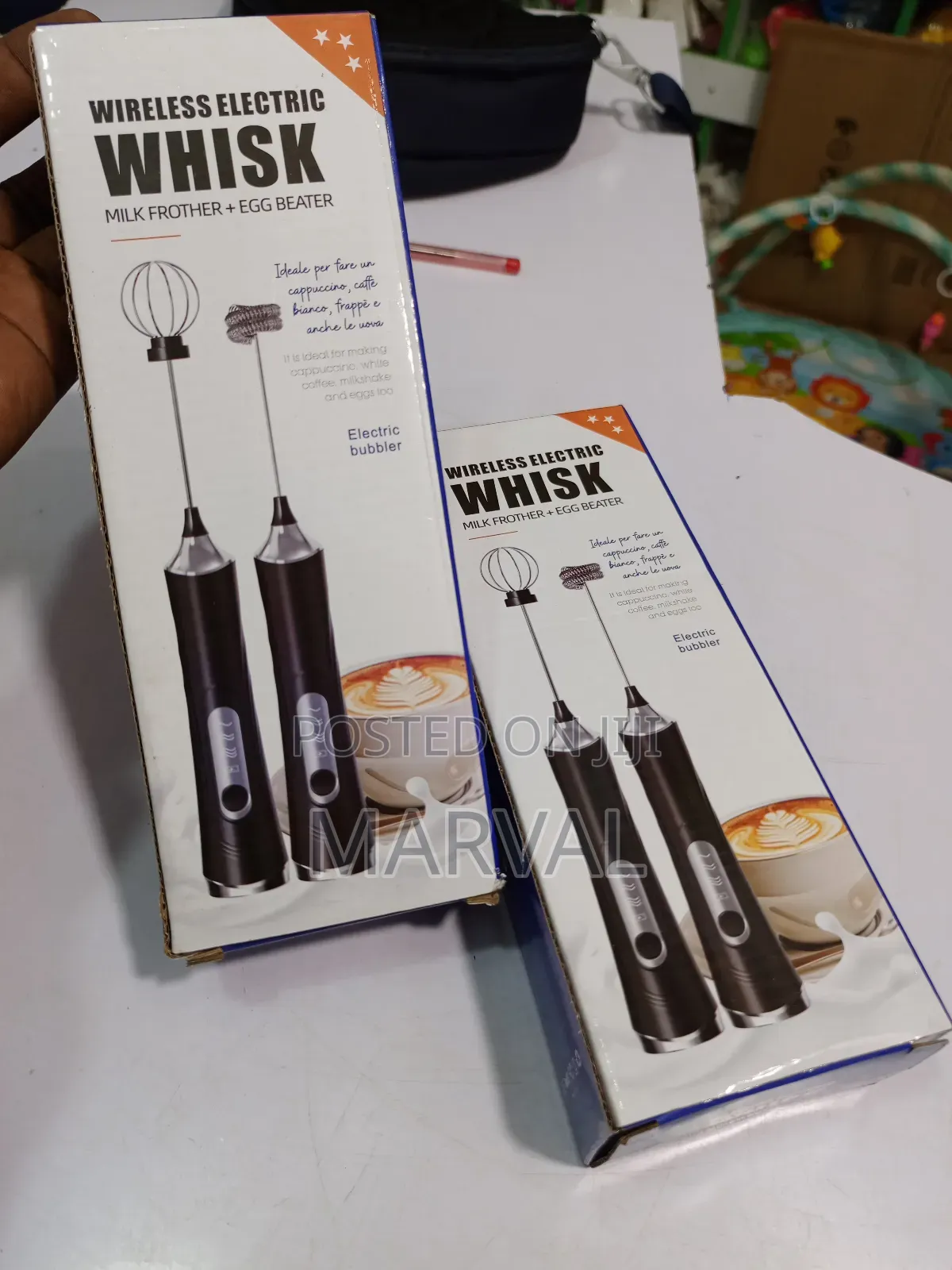 Wireless Electric Whisk (Milk Frother and Egg Beater. )