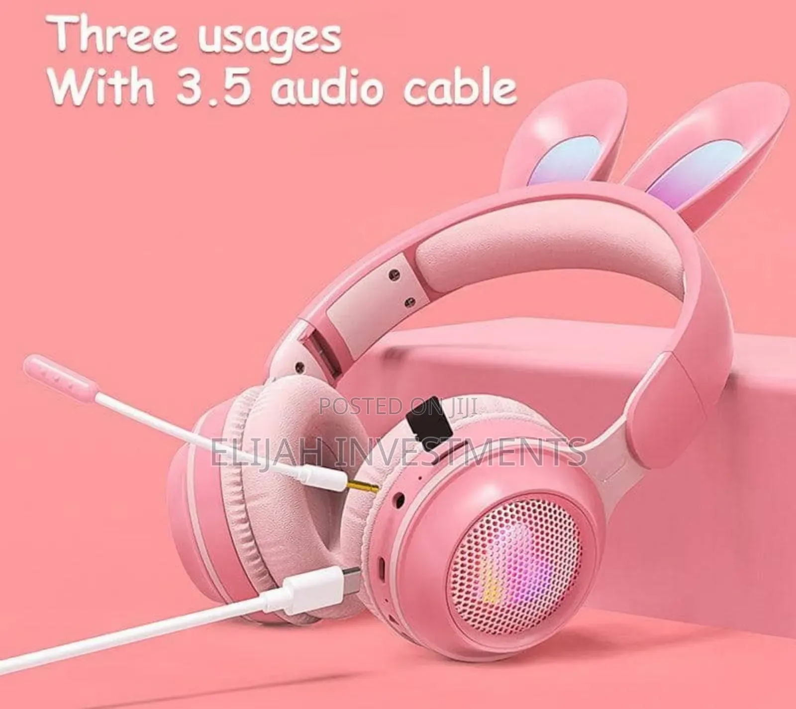 Rabbit Ear Wireless Headphones – Luminous Fun