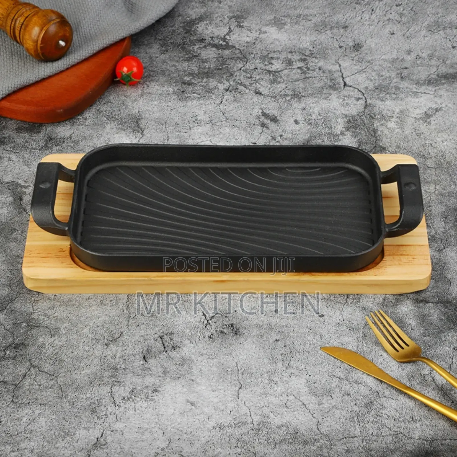 Grilled Cast Iron