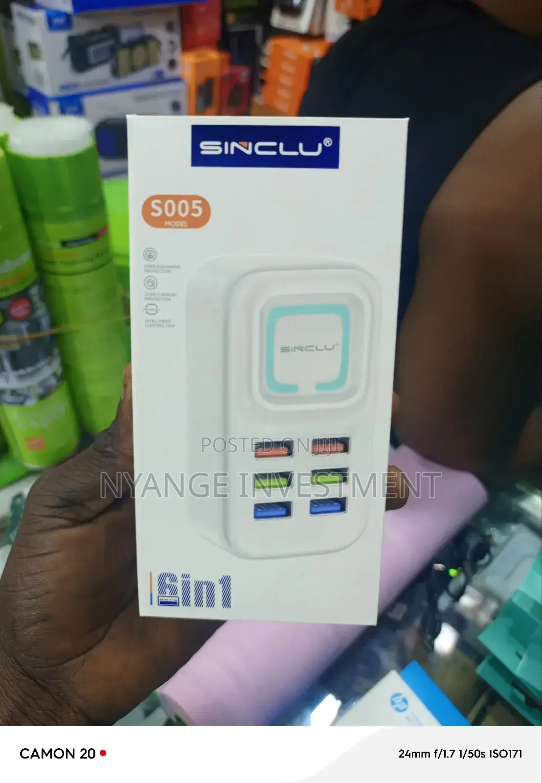 Sinclu Power Adapter and Charger
