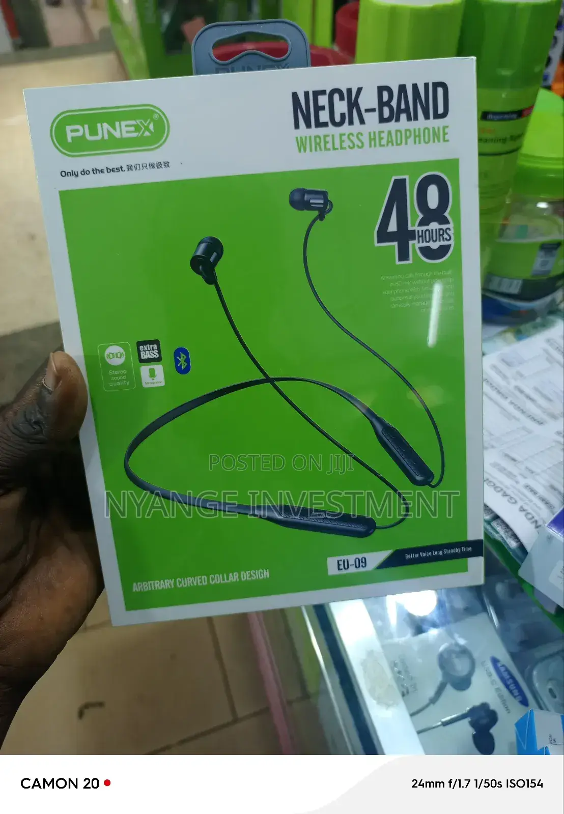 Punex Neck Band Wireless Headphones