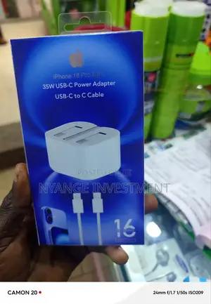 iPhone 16 Pro Max Power Adapter Anx Charger. Power Adapter