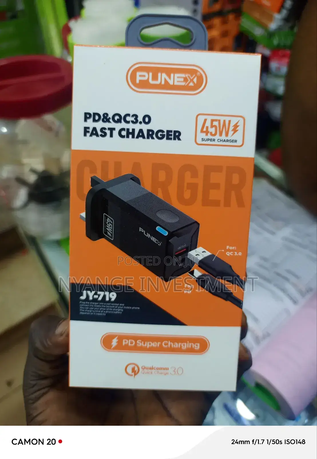 Punex Adapter and Charger