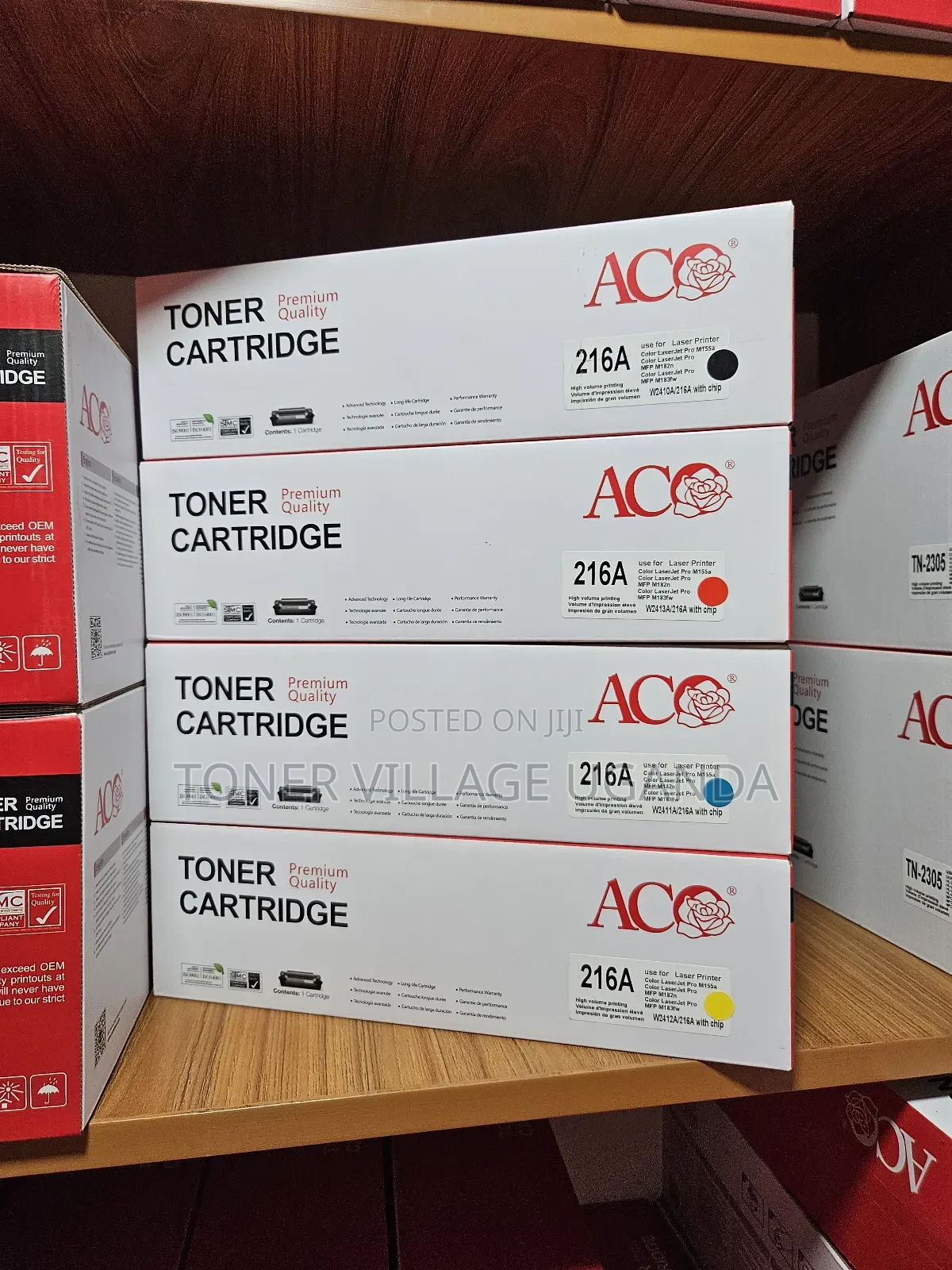 216a Set Toner Cartridge For Hp Color Laserjet Pro Mfp M182 & M183