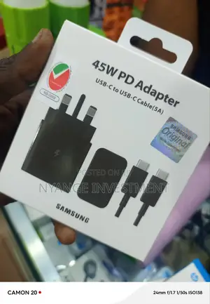 Power Adapter C-C Samsung 45w .