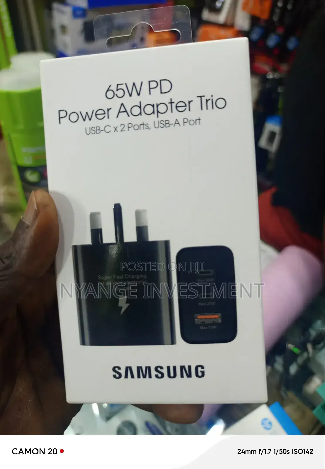 Adapter and Charger. Samsung C-C Charger