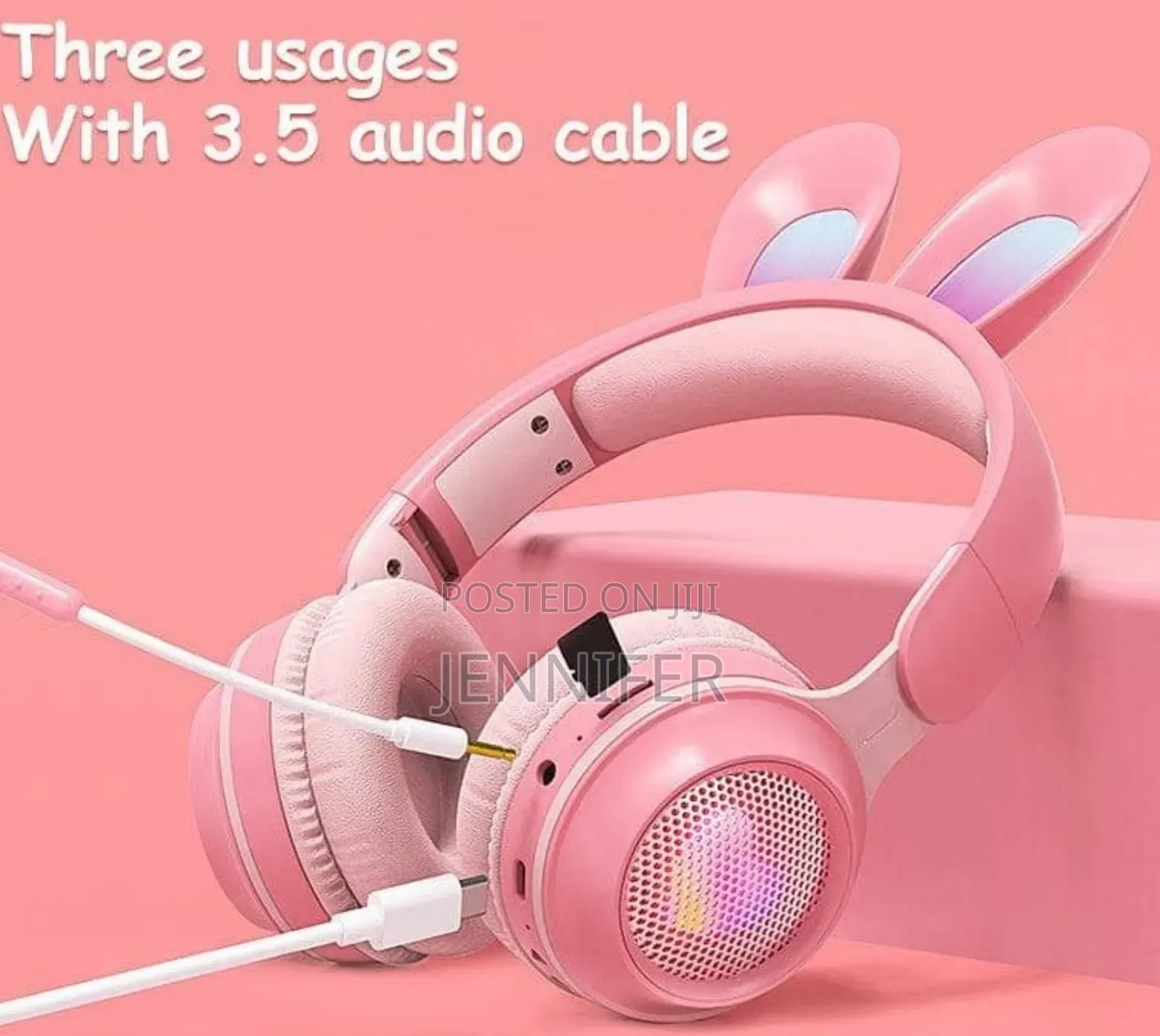 Rabbit Ear Wireless Headphones – Luminous Fun