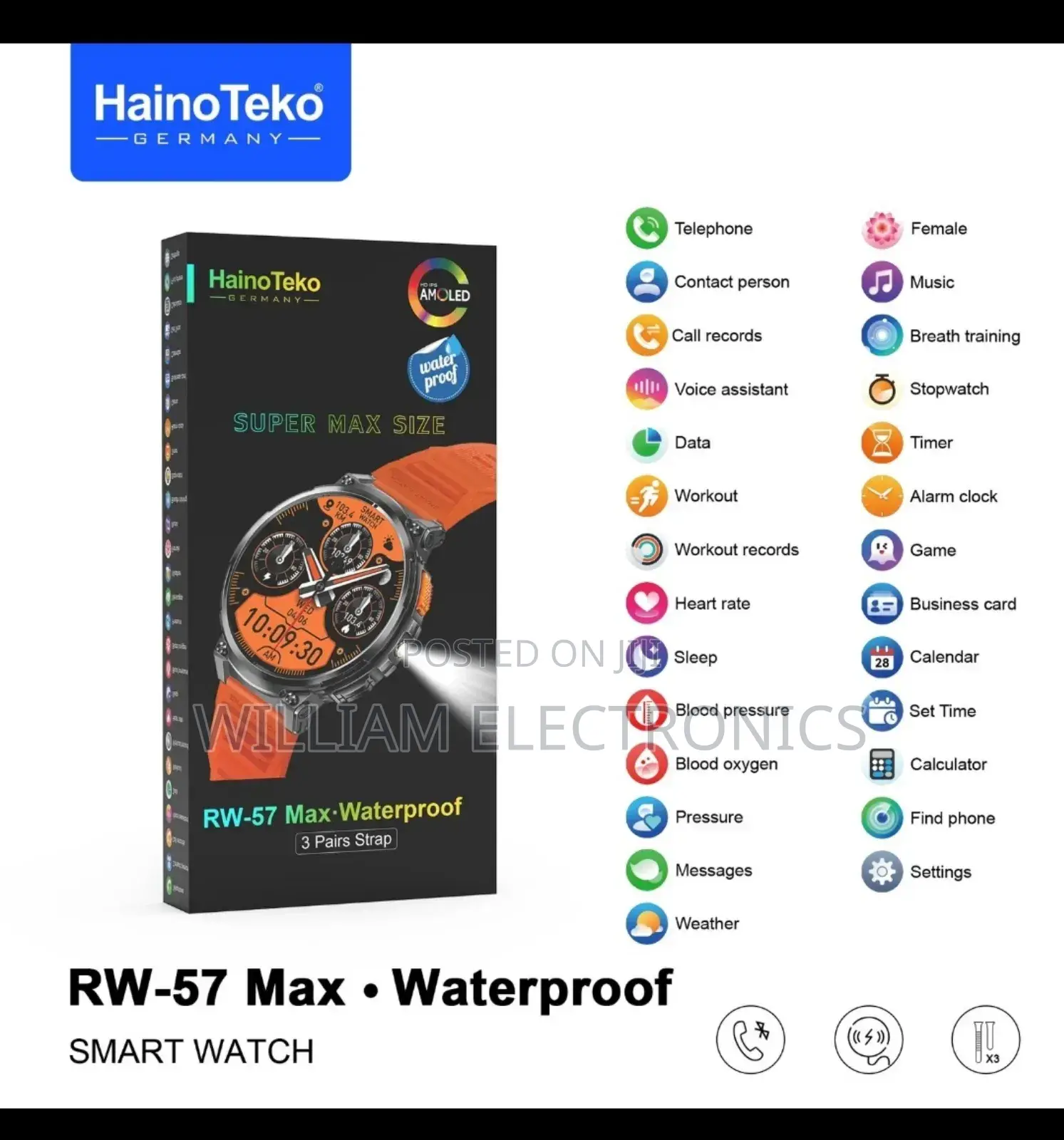 Haino Teko Rw-57 Max Waterproof
