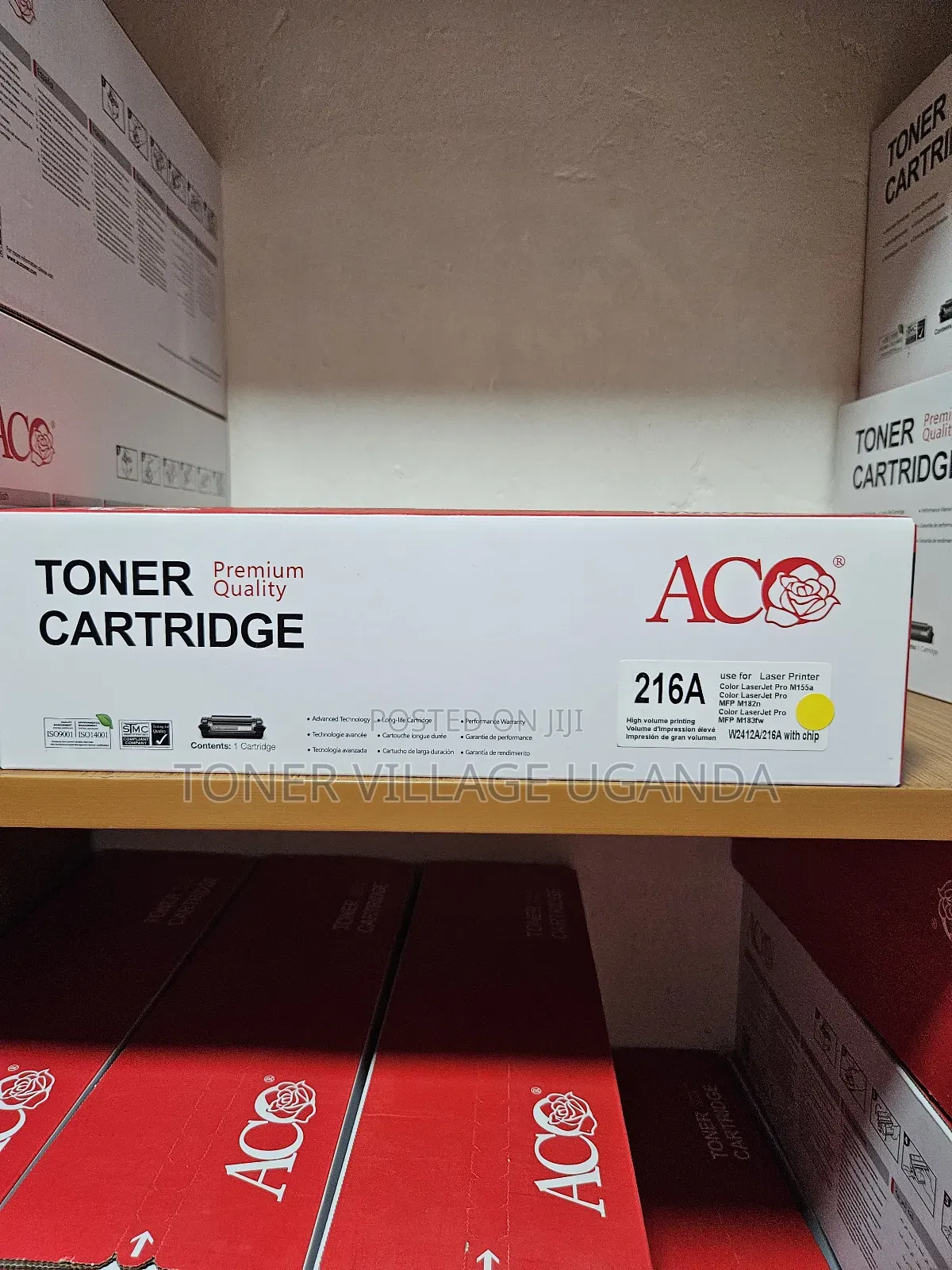 216a Yellow Toner Cartridge For Hp Color Laserjet Pro Mfp M182 & M183