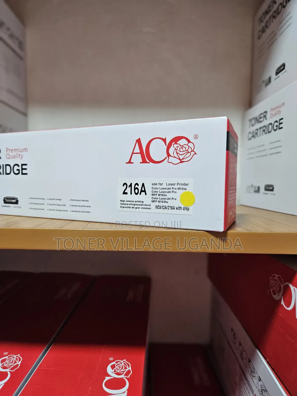 216a Yellow Toner Cartridge For Hp Color Laserjet Pro Mfp M182 & M183