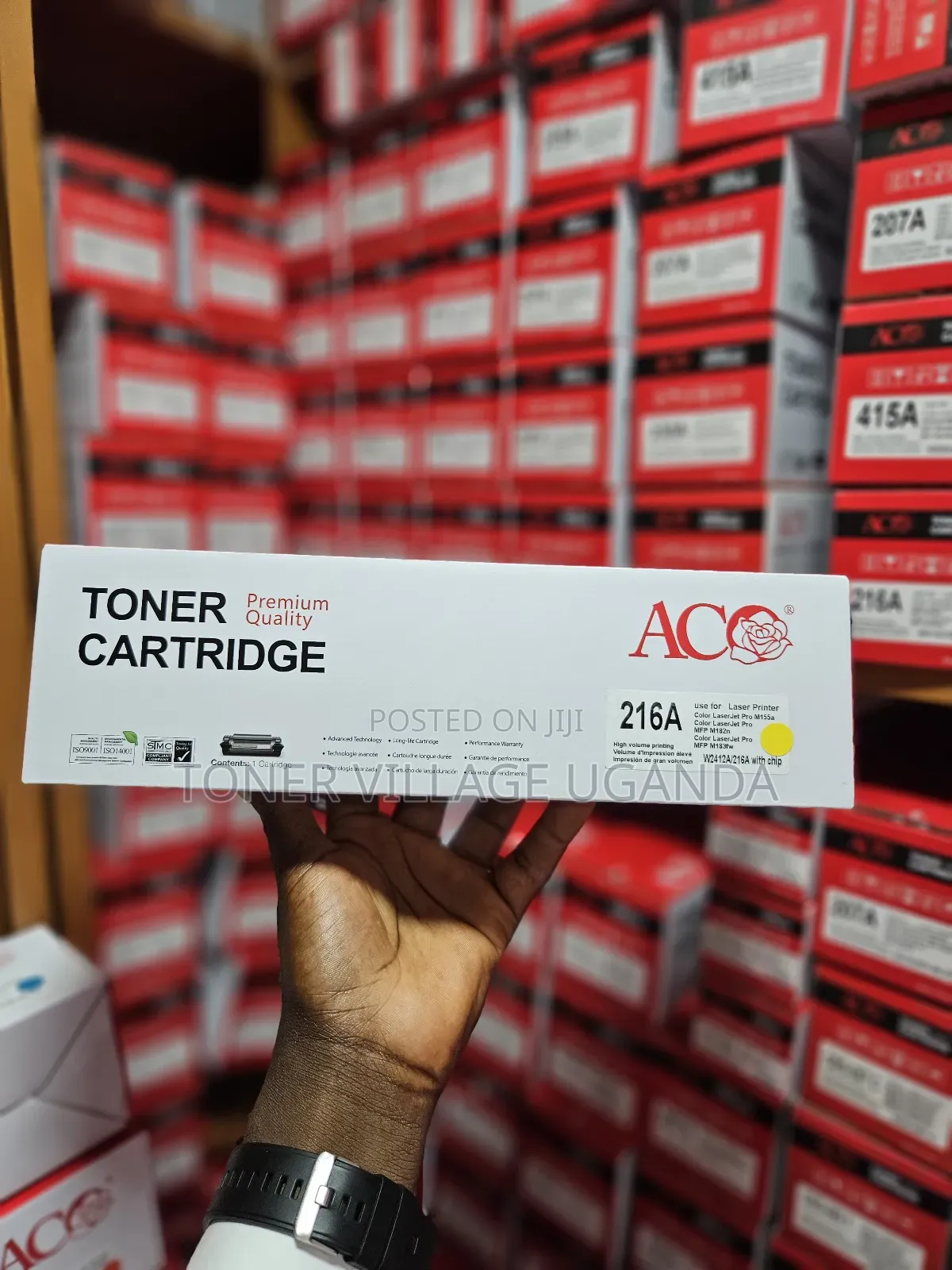 216a Yellow Toner Cartridge For Hp Color Laserjet Pro Mfp M182 & M183