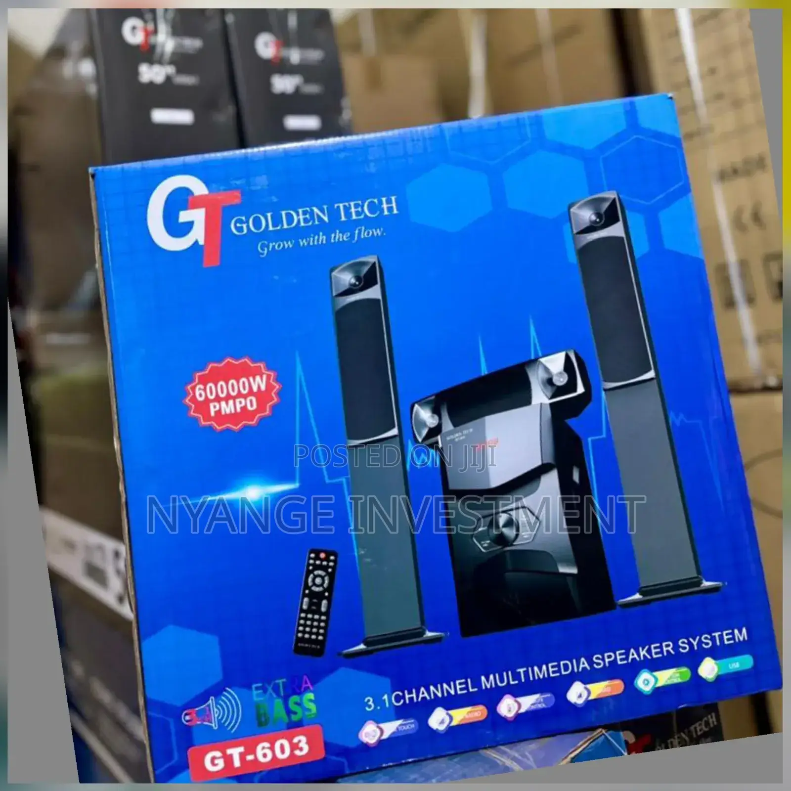 Goldentech Woofer and Sound System