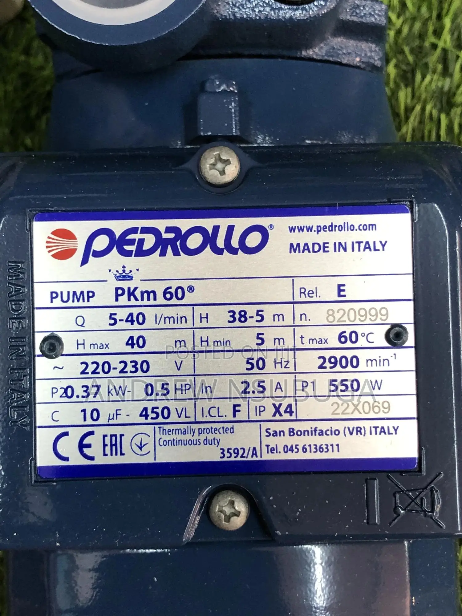 Surface Water Pump