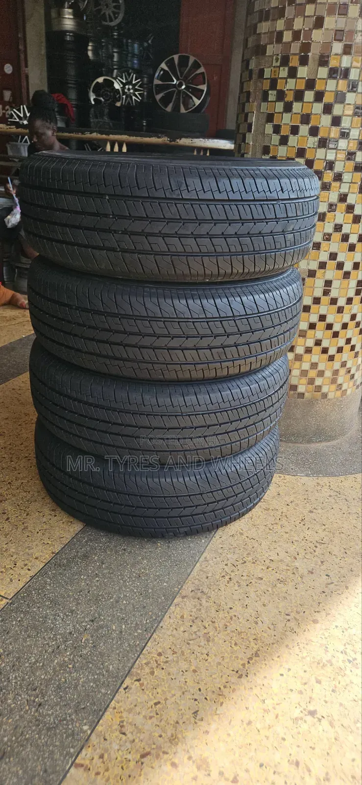 245 70 R16 Good Tires in a High Way Design.Used Only 5days.