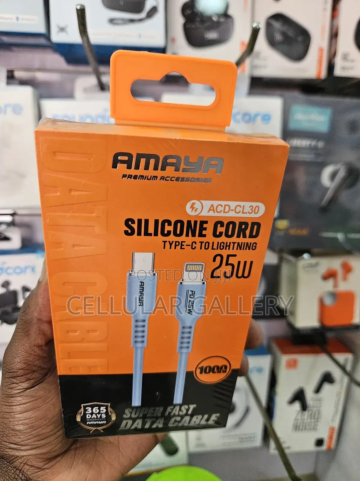 Amaya Type-C to Lightning Data Cable 25w