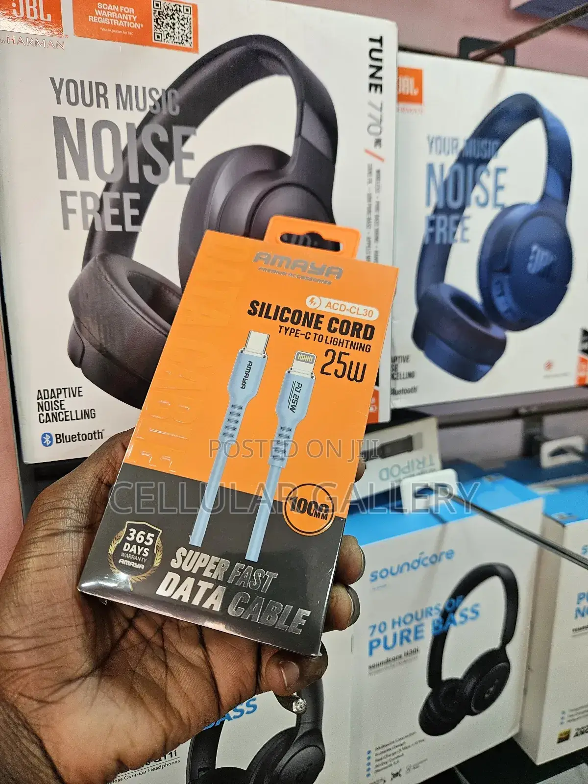 Amaya Type-C to Lightning Data Cable 25w