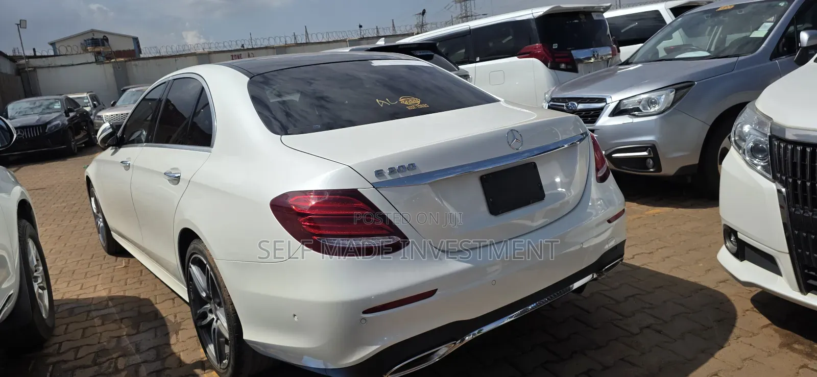 Mercedes-Benz E200 2017 White