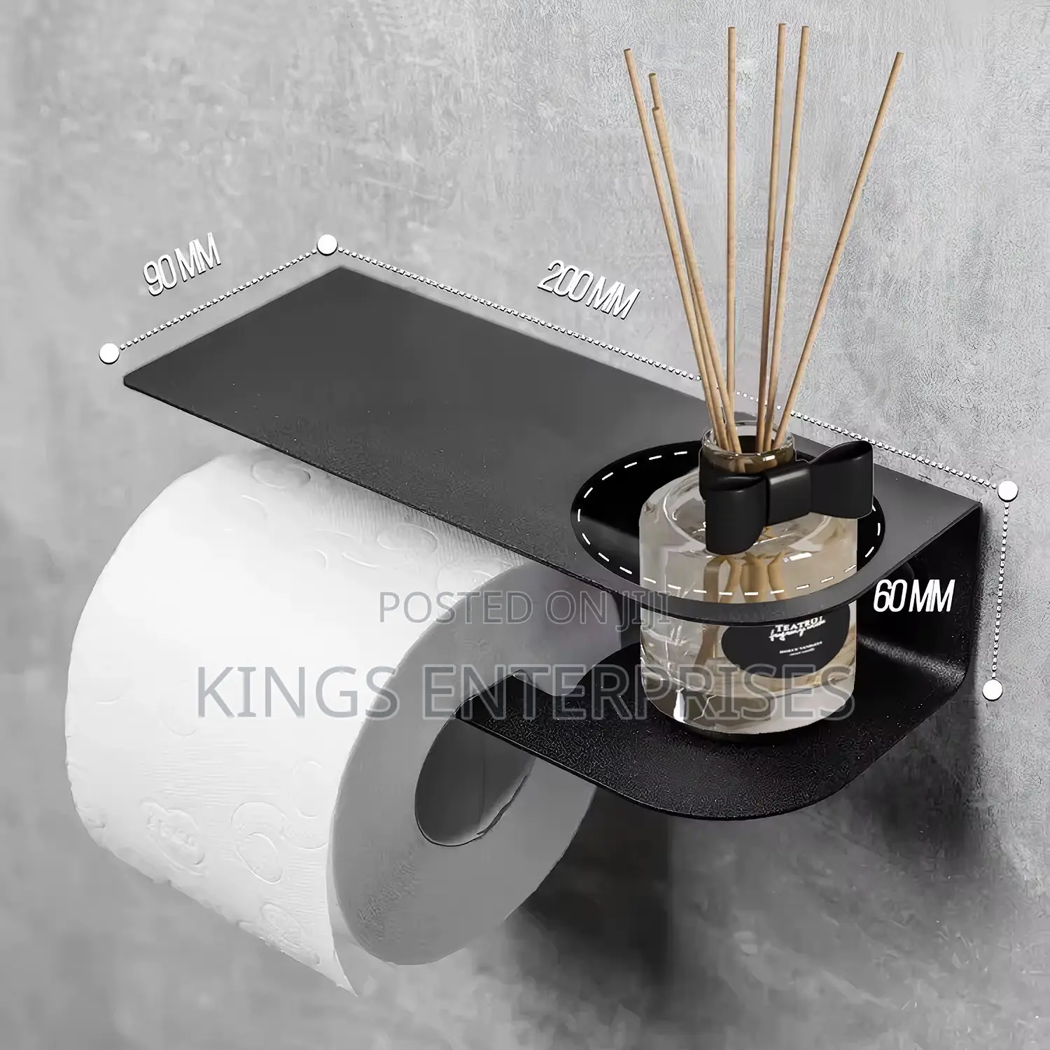 Wall Mounted Toilet Paper Holder