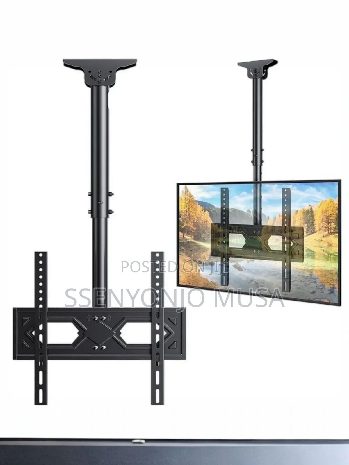 Tv Ceiling Mount Bracket 32′′–75′′ Adjustable Tilt Swivel