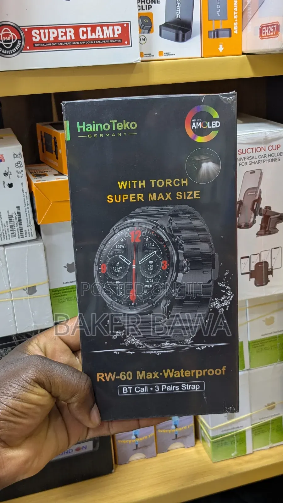 Hainoteko Rw-60 Max Smartwatch.