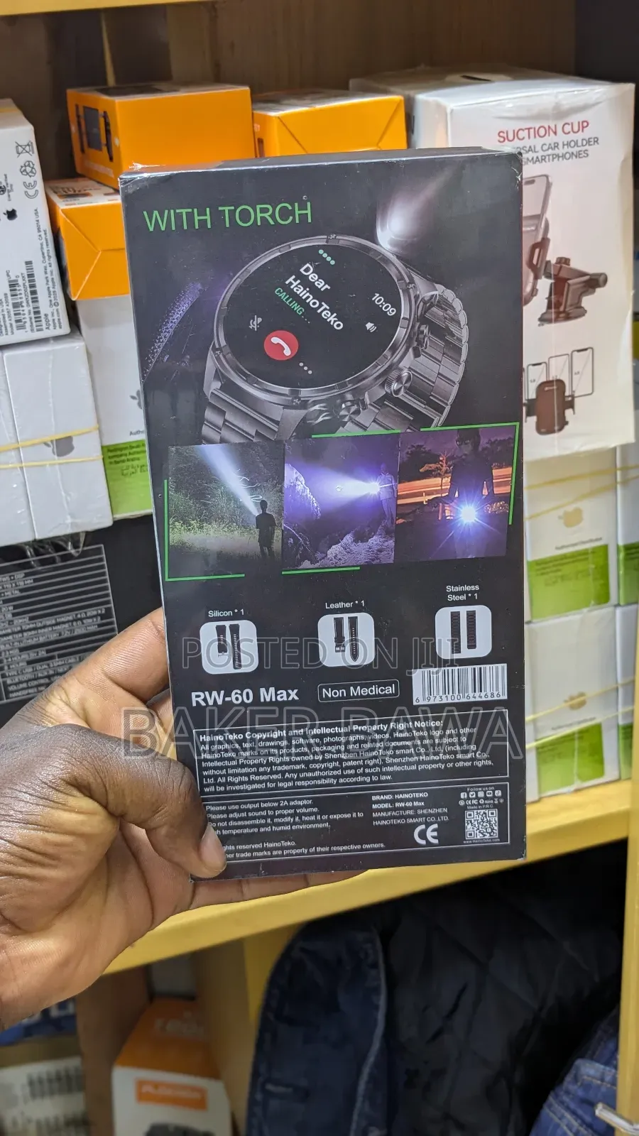 Hainoteko Rw-60 Max Smartwatch.