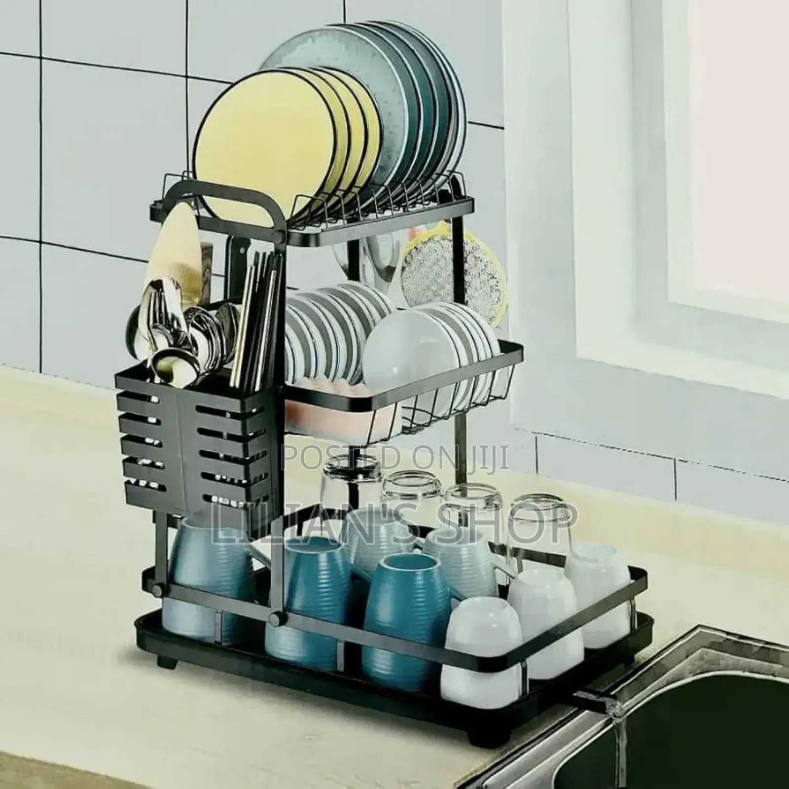 Dish Drying Rack Over The Sink, Multi-tier