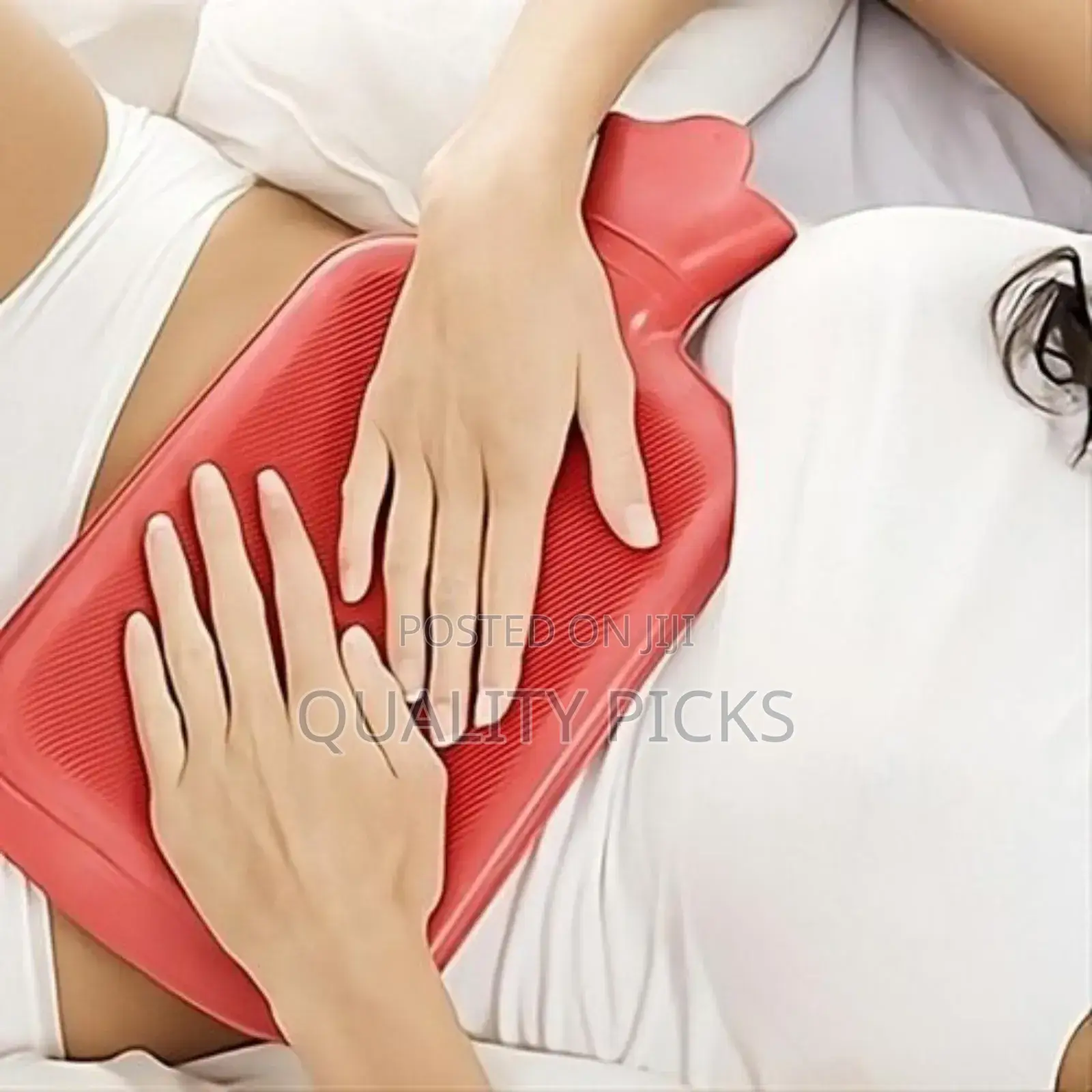 Hot Water Rubber Bottle, 2ltrs, Color Differs.