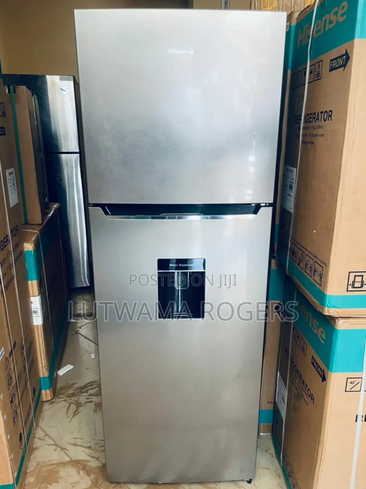 Hisense 419ltrs Double Door Fridge