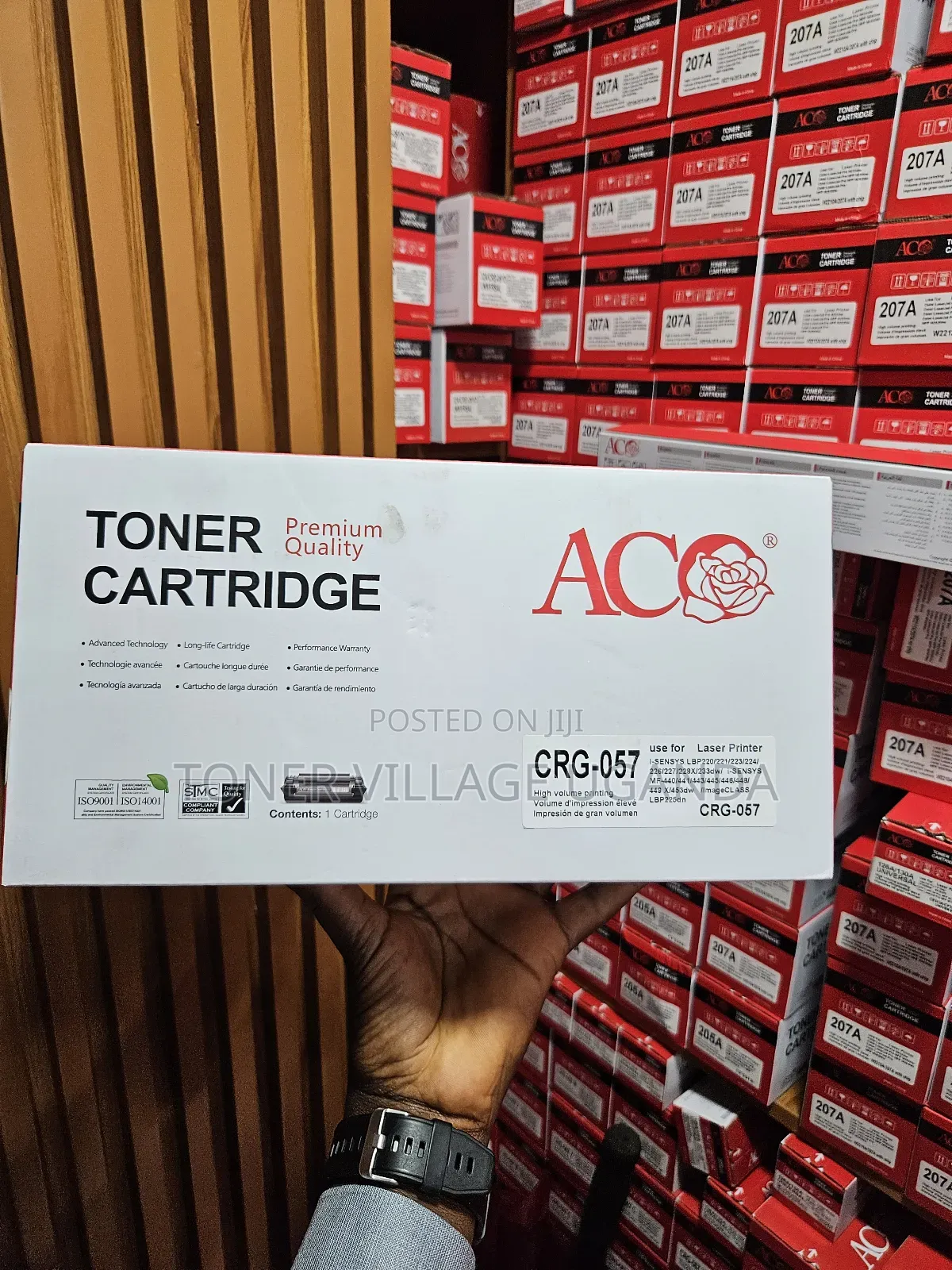 Canon 057 Black Toner Cartridge For I-sensys Lbp223dw
