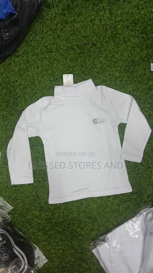 White Pull Neck Tshirts