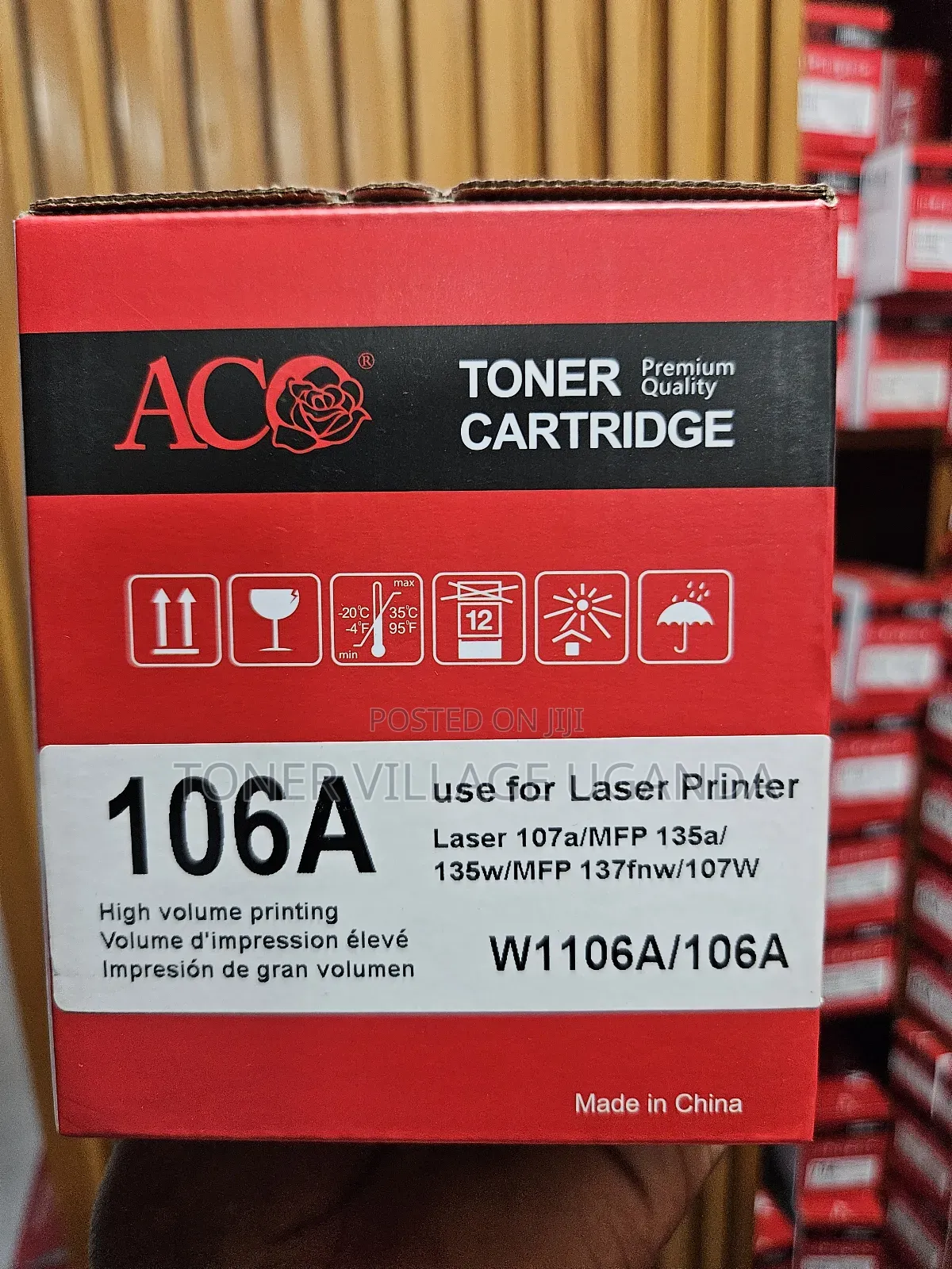106a Toner Cartridge - 1000 Pages For Hp Laser 107w Mfp135w Mfp137fnw