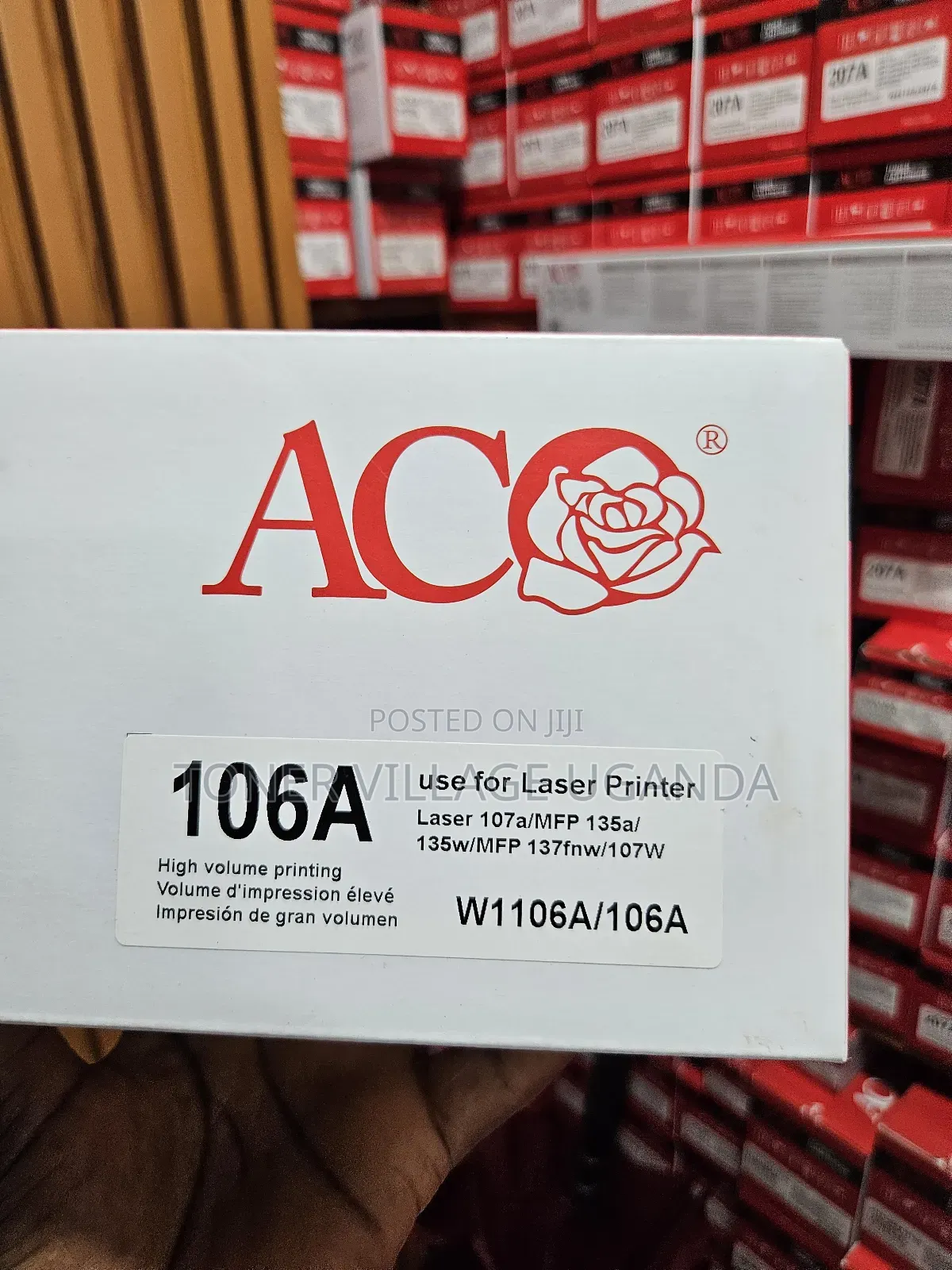 106a Toner Cartridge - 1000 Pages For Hp Laser 107w Mfp135w Mfp137fnw