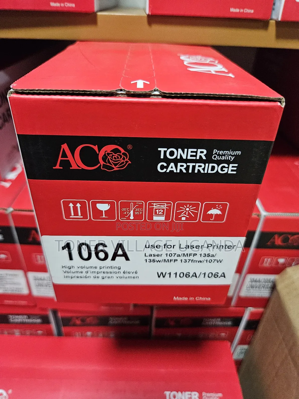 106a Toner Cartridge - 1000 Pages For Hp Laser 107w Mfp135w Mfp137fnw