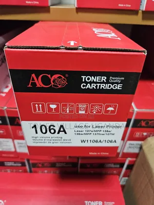 106a Toner Cartridge - 1000 Pages For Hp Laser 107w Mfp135w Mfp137fnw