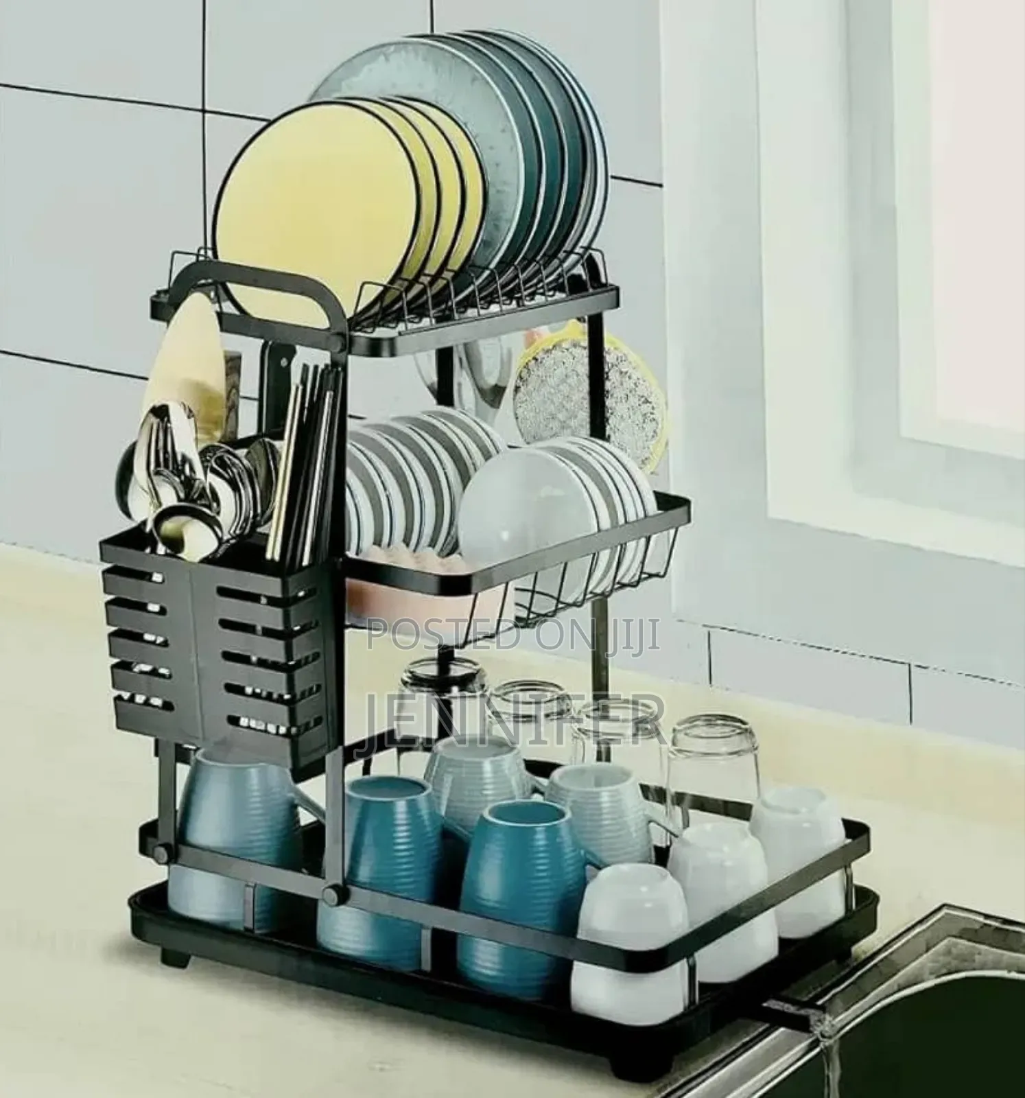 Dish Drying Rack Over the Sink, Multi-Tier