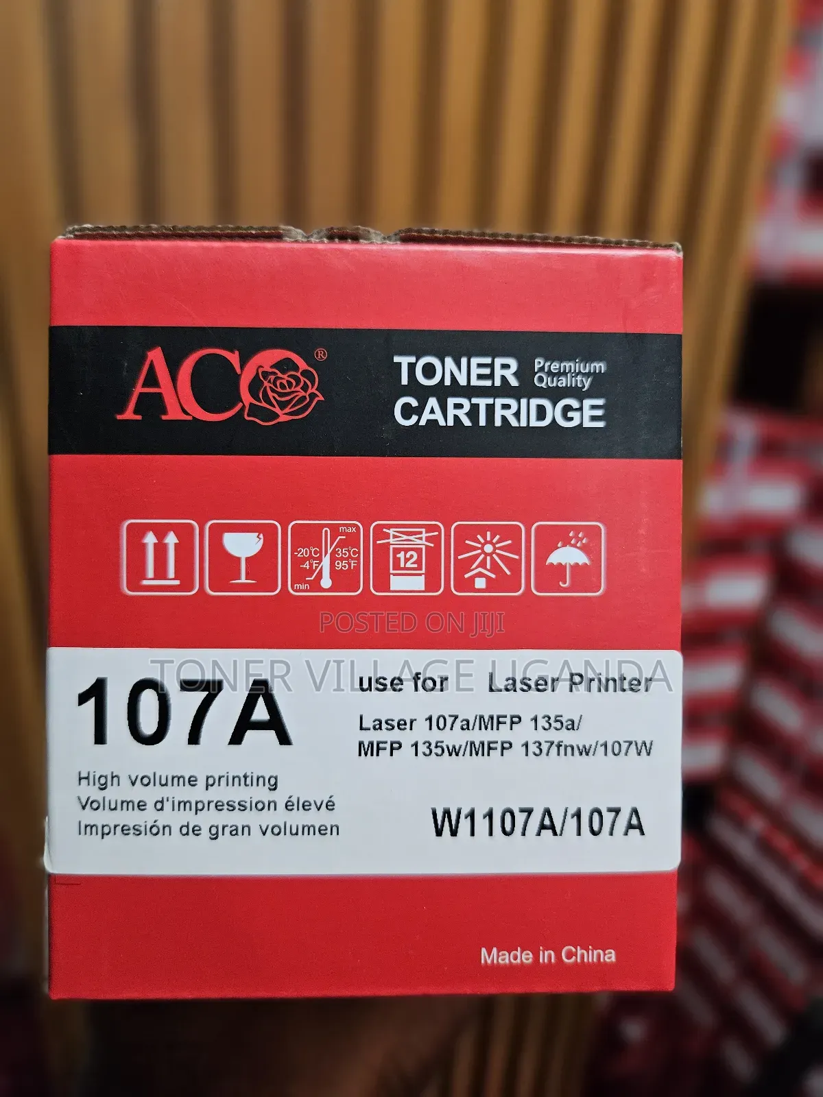 Aco 107a High Yield Toner Cartridge - 1000 Pages