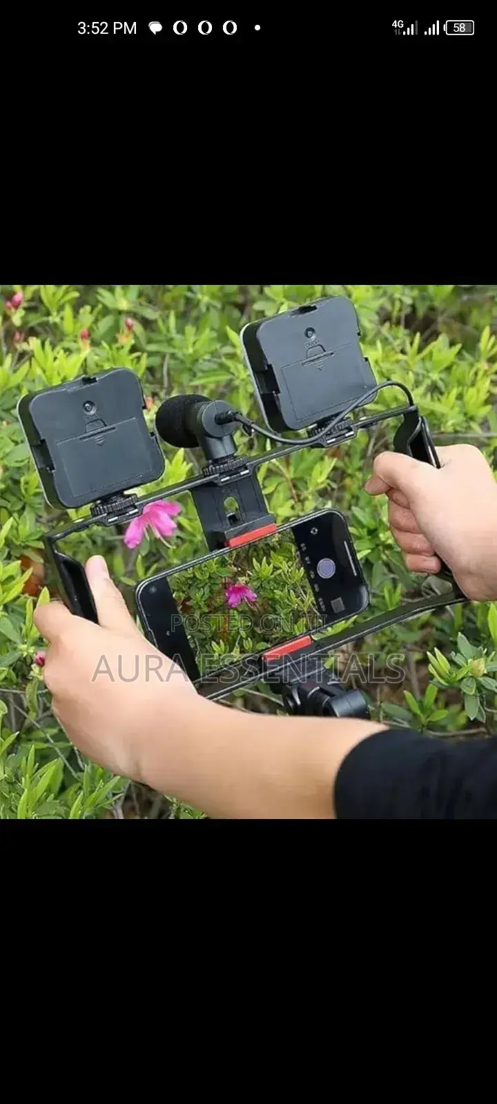 Mobile Phone Stabilizer For Video Shooting