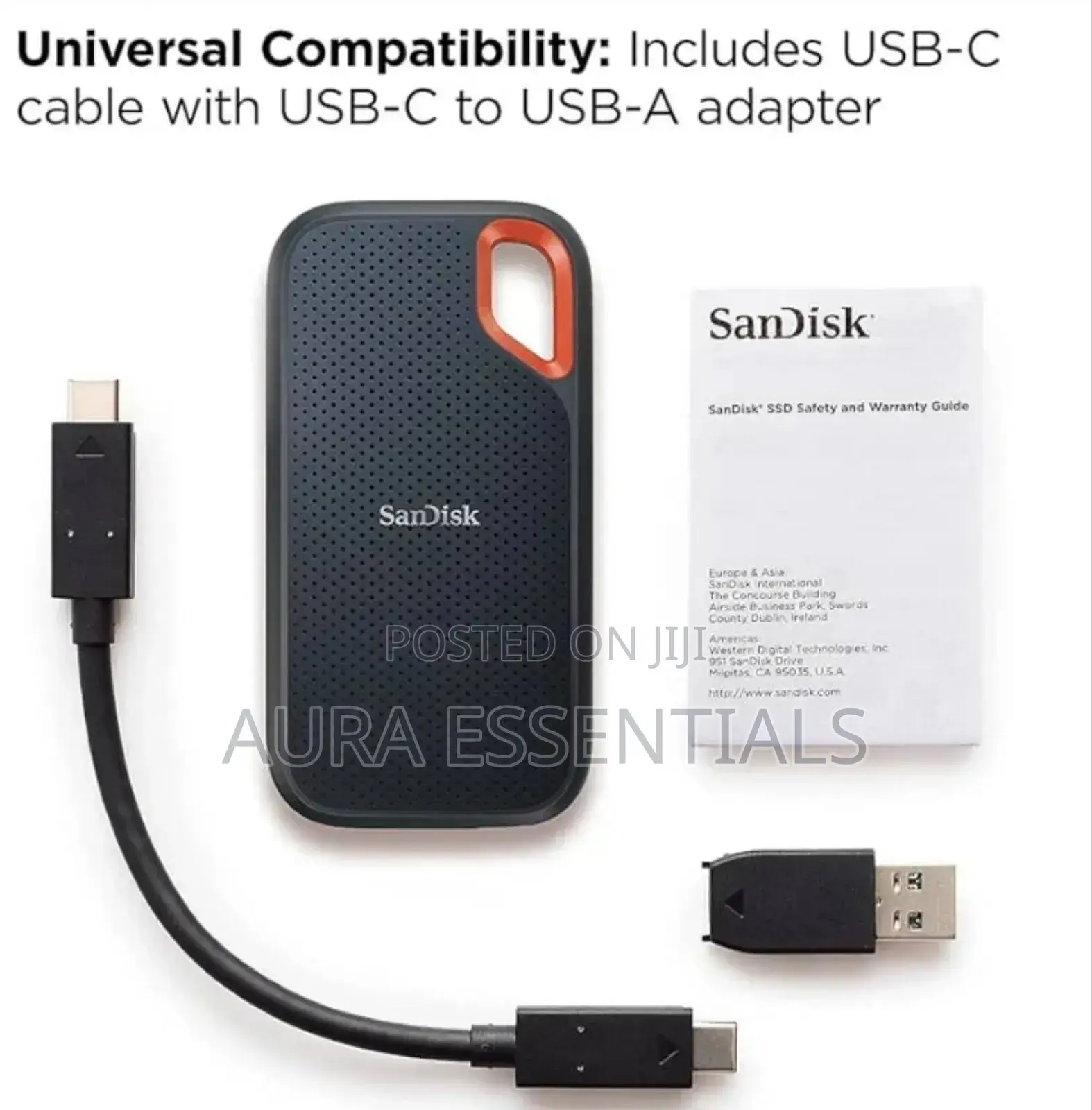 Sandisk 1tb Extreme Portable Ssd External Ssd