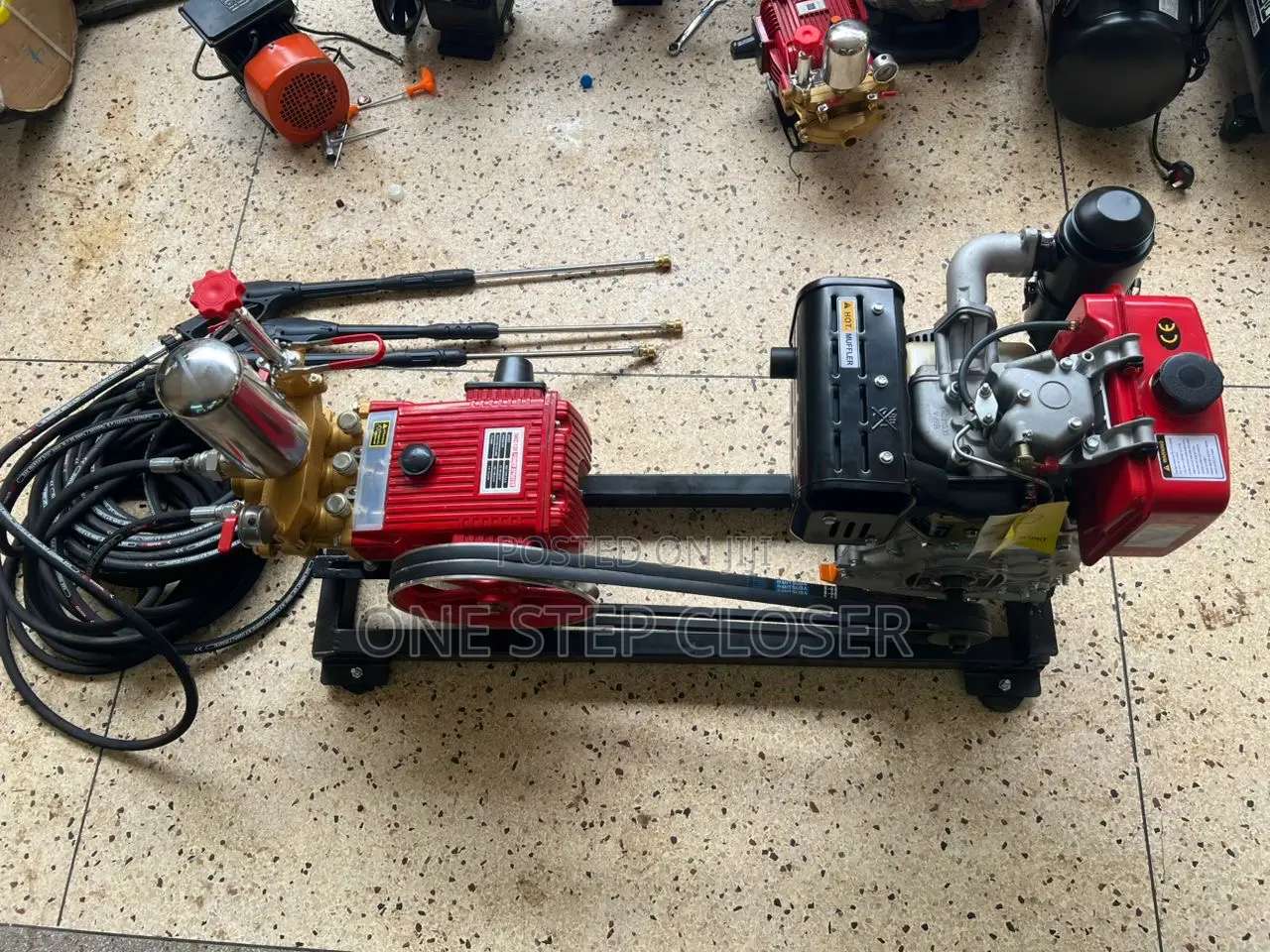 Heavy Duty Disel Highpresure Washer With Three Outlets