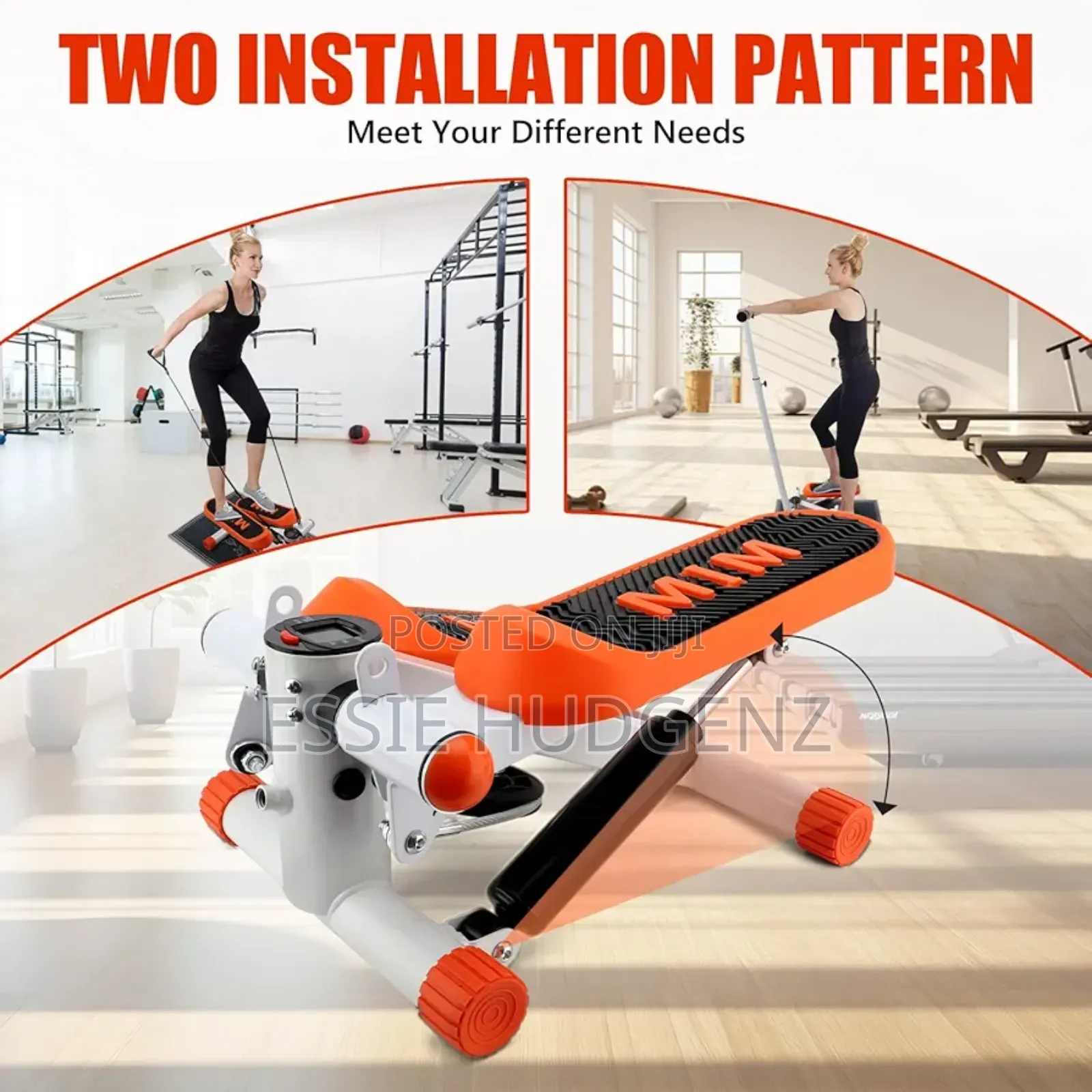 Fitness Stepper(Quiet Portable)