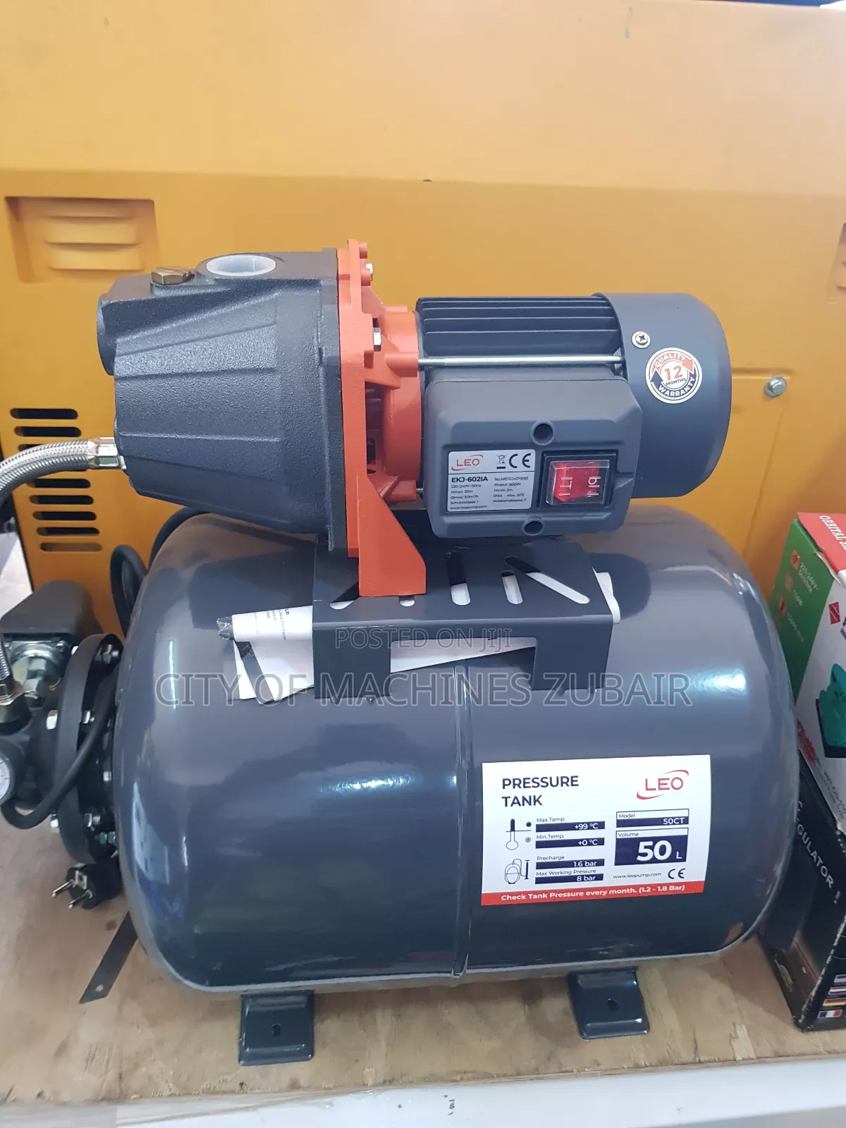 Pressure Tank Pump