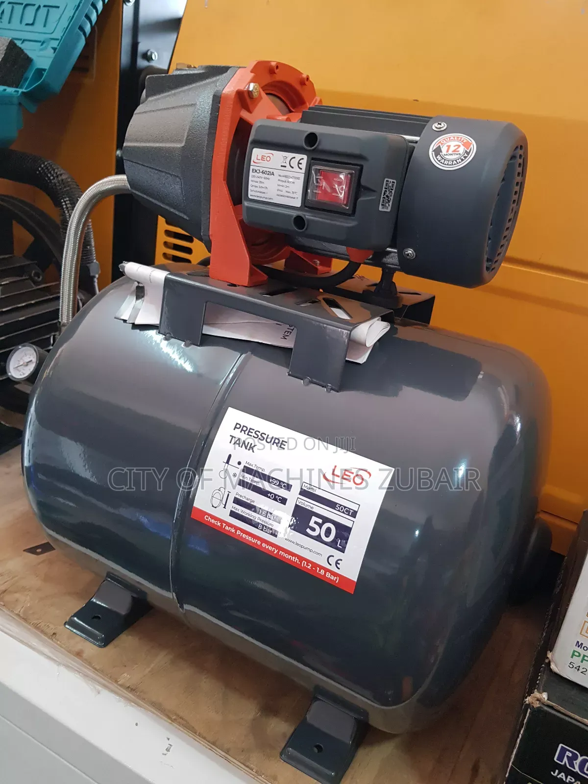 Pressure Tank Pump