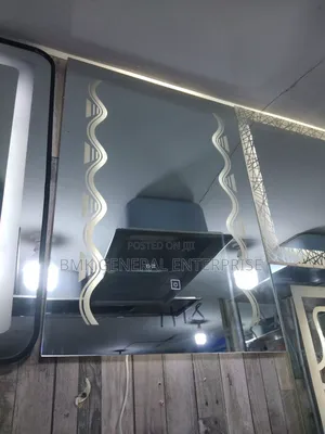 Mirrors With Light in Different Shapes