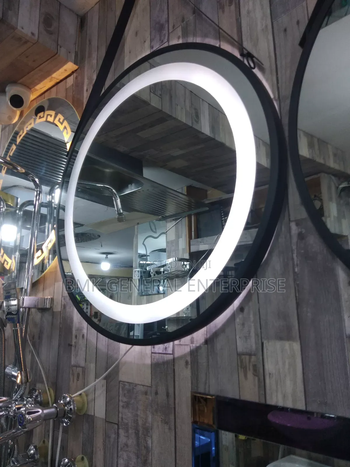 Mirrors With Light in Different Shapes